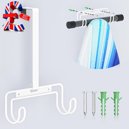 Ironing board hanger over - hanger, the