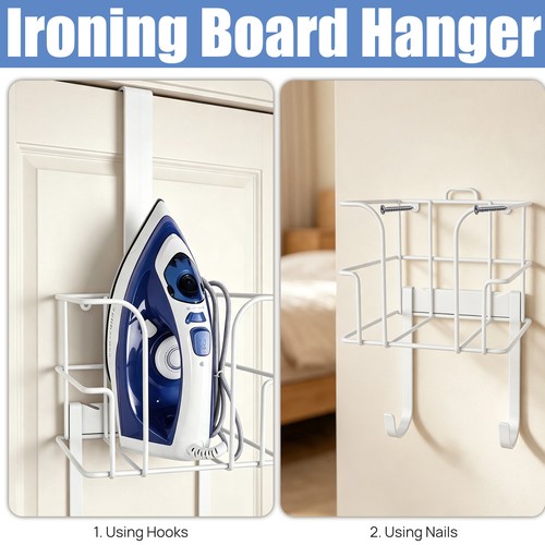 White ironing board - white,