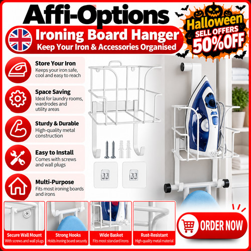 Over door wall mount - over, ironing